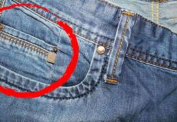 Pentru ce a fost creat, de fapt, buzunarul mic de la blugi și niturile