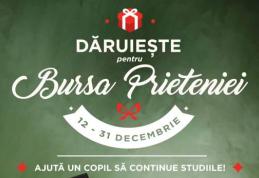 „Dăruiește pentru Bursa Prieteniei!” și ajută un copil să își continue studiile!