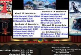 Vezi ce filme vor rula la Cinema „MELODIA” Dorohoi, în săptămâna 16 – 21 decembrie – FOTO