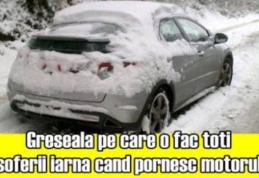Greșeala pe care o fac toți șoferii iarna când pornesc motorul