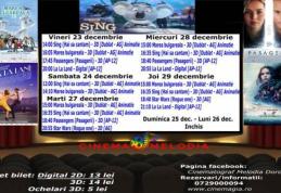 Vezi ce filme vor rula la Cinema „MELODIA” Dorohoi, în săptămâna 22 – 28 decembrie – FOTO
