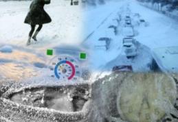 VREMEA REA se întoarce: ger cumplit de duminică în toată țara