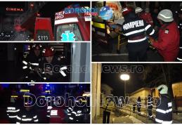 Incendiu la Cinema „Melodia” Dorohoi: Exercițiu de amploare a pompierilor dorohoieni – VIDEO/FOTO