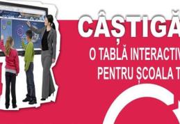 Câștigă o tablă interactivă pentru școala ta! Au început înscrierile pentru Concursul „Școala Zero Waste”