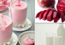 A amestecat puţin chefir cu sfeclă roşie. Combinaţia e uimitoare. Iată ce efect are!