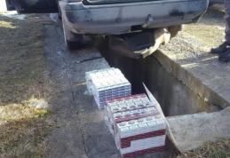 Rezervor „alimentat” cu ţigări de contrabandă - FOTO