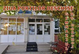 Gimnaziul „Mihail Kogălniceanu” Dorohoi vă invită la Ziua Porților Deschise