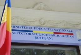 Anunț! Ministerul Educaţiei organizează concurs pentru funcţia de Inspector Școlar General pentru IȘJ Botoşani