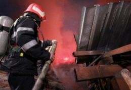 Două incendii într-un minut