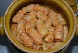 Sărmăluţe de post cu ciuperci