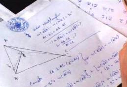 Un elev al Școlii „Spiru Haret” Dorohoi a obţinut cel mai mare punctaj la Olimpiada județeană de matematică!