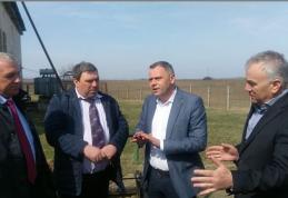 Directorul general al Agenției Naționale de Îmbunătățiri Funciare, a fost astăzi la Botoșani