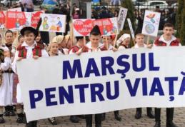 Astăzi la Dorohoi „Marșul pentru viață” - „Ajută mama și copilul! Ei depind de tine”