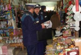 Razie de proporții la Dorohoi! Polițiștii au luat la puricat Piața Centrală şi Piaţa Plevna!