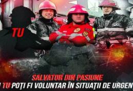 Alege să fii voluntar! Vă aşteptăm alături de noi! „Salvator din pasiune”