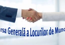 614 locuri de muncă anunţate până la această dată la Bursa Generală a Locurilor de Muncă 