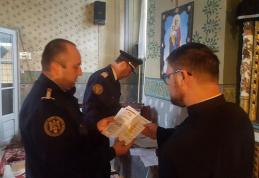 Preoții din județ instruiți de personalul ISU pentru prevenirea incendiilor - FOTO