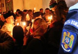 Jandarmii botoșăneni alături de cetăţeni în noaptea de Înviere