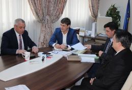 Delegație a municipalității Bălți (Republica Moldova), în vizită la Consiliul Județean Botoșani - FOTO