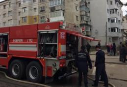 Incendiu generat de un fumător neglijent