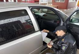 Autoturism radiat din circulaţie, depistat la Punctul de Trecere a Frontierei Stânca