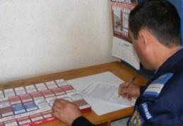 Razie în Piața Centrală. Peste 5 mii de țigări confiscate