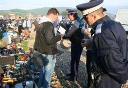 Piețele și târgurile săptămânale din județ, luate la ochi de oamenii legii