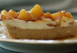 Tartă de mere și cremă de mascarpone