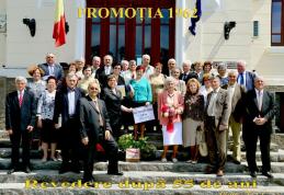 Momente emoționante la Dorohoi. Colegi de liceu revăzuți după 55 ani!