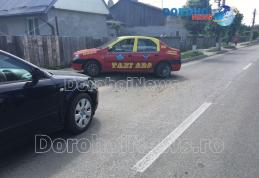 Accident! O femeie rănită și două mașini avariate pe strada George Enescu din Dorohoi - FOTO