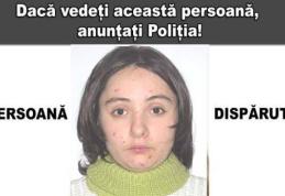 Persoană dispărută: Poliția caută o tânără cu afecţiuni psihice care a plecat de acasă