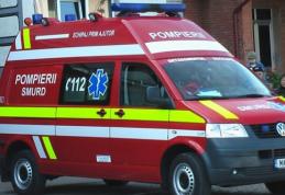 Bărbat rănit de o bucată de tablă luată de vânt în vama Stânca. A fost solicitat SMURD-UL