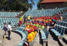 Tabăra de vară în domeniul situaţiilor de urgenţă, în plină desfășurare - FOTO