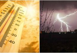 Codul roșu de caniculă va fi urmat de alte fenomene meteo extreme