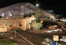 Doi morți, inclusiv o româncă de 19 ani, și 120 de răniți, în Austria, după o furtună care a distrus un cort de evenimente