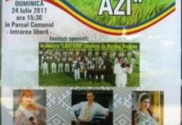 Spectacol de muzică populară la Suharău