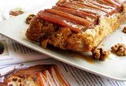 Chec răsturnat cu banane