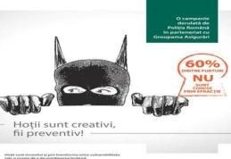 Poliţiştii botoşăneni lansează Campania de prevenire a furturilor din locuință „Hoţii sunt creativi, fii preventiv!”