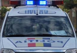 Poliţist aflat în timpul serviciului, LOVIT cu maşina şi abandonat în stradă