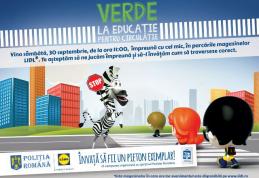 Poliția Română și Lidl dau Verde la educație pentru circulație printr-o nouă lecție de educație rutieră