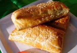 Baghetă cu legume și salam