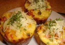 Muffins aperitiv