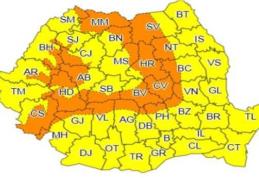 Comunicat Cancelaria Prefectului: ATENȚIE! Urmează două zile de ploaie, frig și vânt puternic
