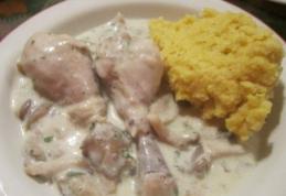 Papricaș de pui cu smântână