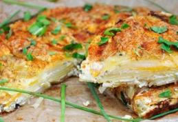 Tartă de cartofi cu brânză