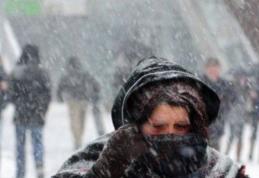 Ciclonul Olaf ajunge în România duminică. Unde vor veni ninsorile