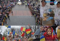 Muzică, horă și mâncare ostășească de 1 Decembrie la Dorohoi - VIDEO/FOTO