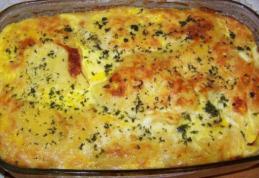 Cartofi cu crustă la cuptor