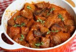 Tocăniță de vită cu ciuperci