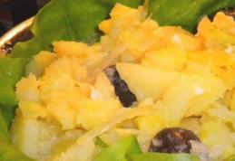 Salată de iarnă, de post